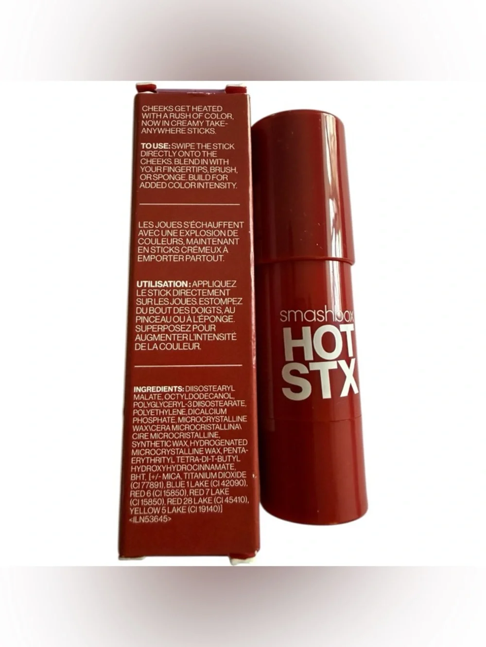 Smashbox Hot STX Blush Stick Ultraviolet Cream Blush 5g New Limited Edition